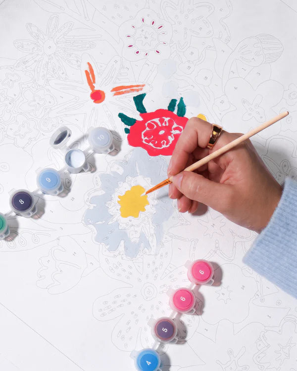 JOURNEY OF SOMETHING PAINT BY NUMBERS - WILD FLOWERS