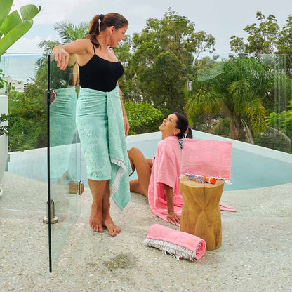 ANNABELL TRENDS - RESORT TOWEL GREEN
