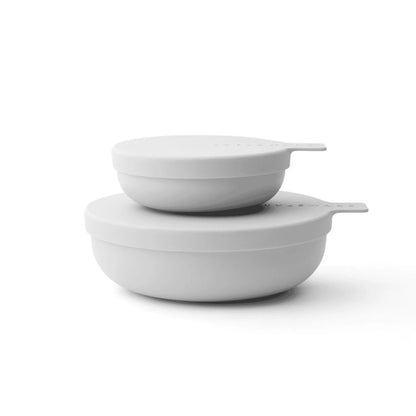 STYLEWARE - NESTING BOWL 2 PIECE SET - SMOKE