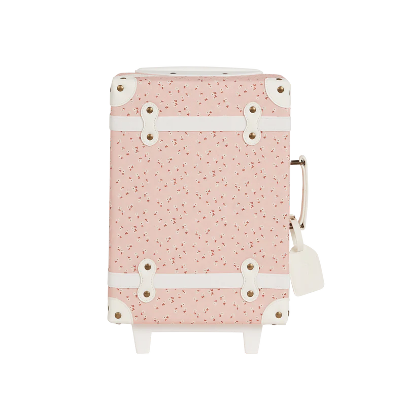 OLLI ELLA - SEE-YA-SUITCASE - PINK DAISIES