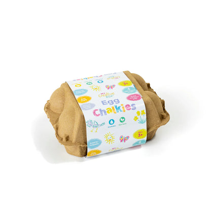 MY CREATIVE BOX - 6 PIECE CHUNKY EGG CHALK