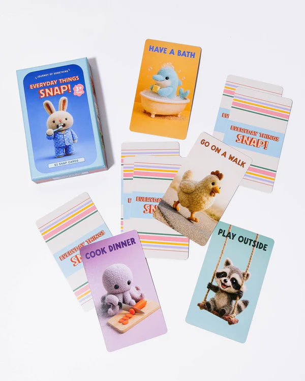 JOURNEY OF SOMETHING  - SNAP CARD GAME - EVERYDAY THINGS