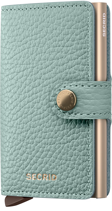 SECRID MINIWALLET - PEBBLE SEA GREEN