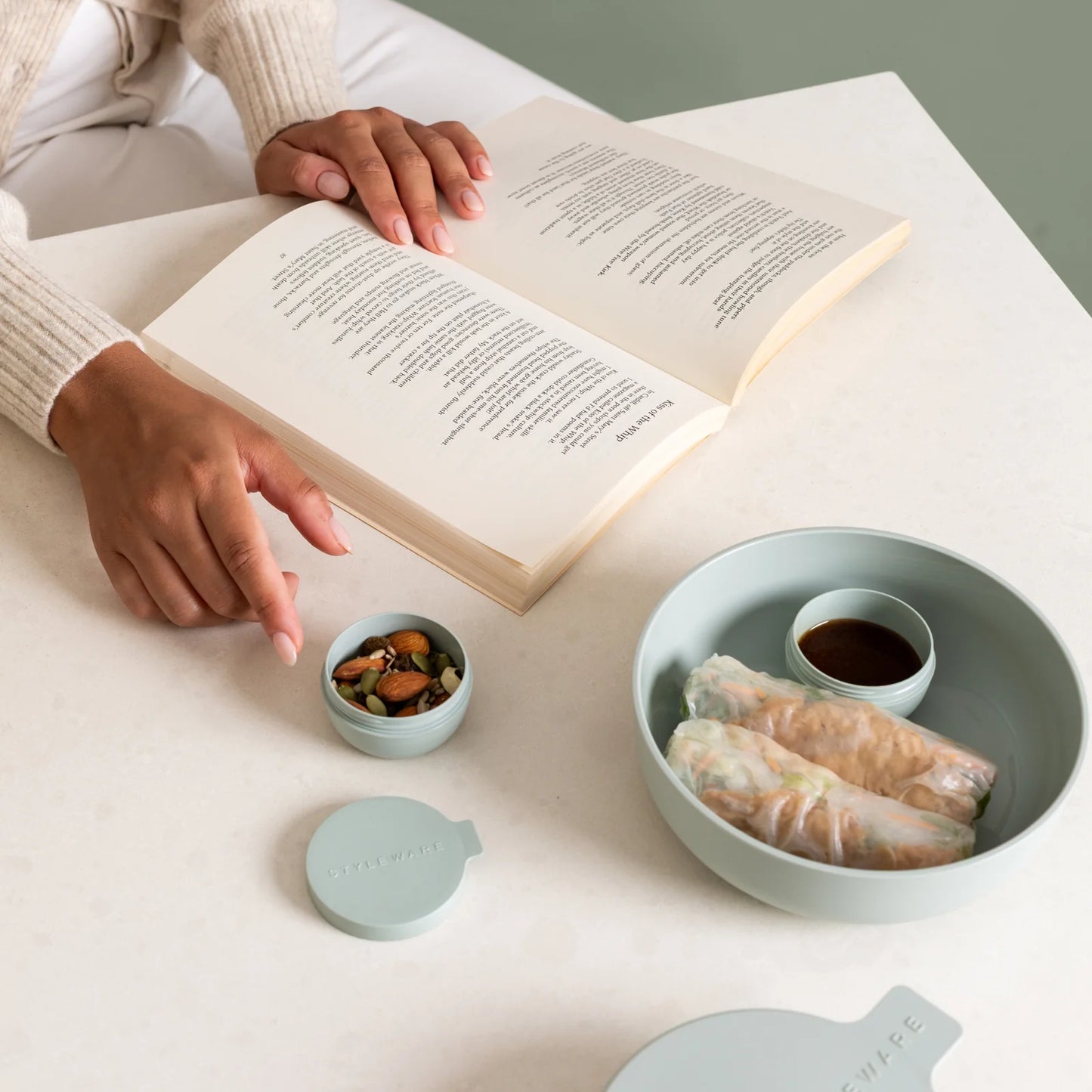 STYLEWARE - LUNCH SET - EUCALYPTUS