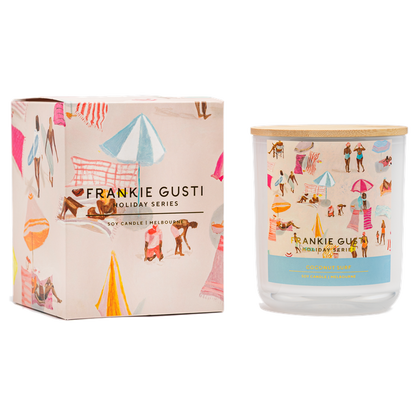 FRANKIE GUSTI HOLIDAY SERIES CANDLE - COCONUT SURF