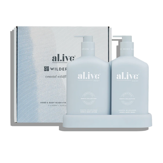 AL.IVE WASH & LOTION DUO - LIMITED EDITION COASTAL WILDFLOWER DUO