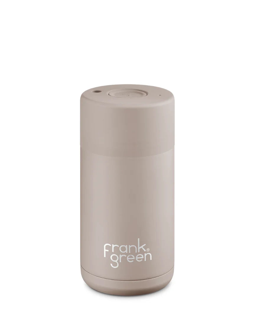 FRANK GREEN CERAMIC REUSABLE CUP 295ml - MOON DUST