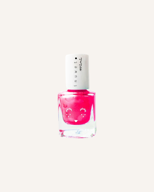 INUWET - WATER-BASED NAILPOLISH - FLUORO PINK