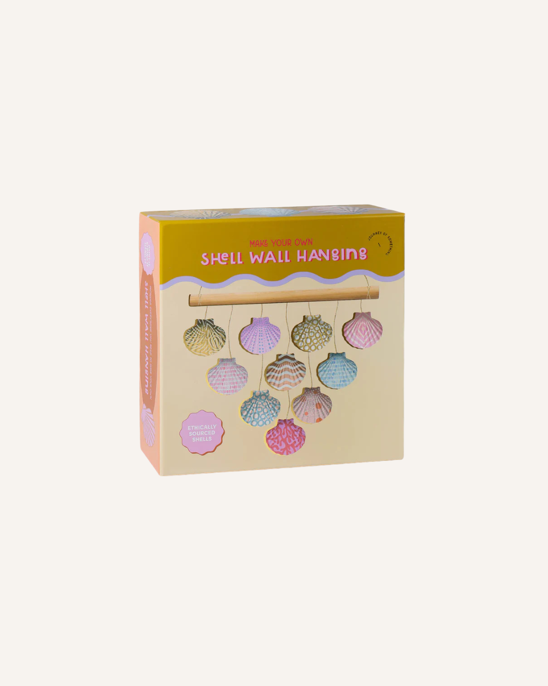 JOURNEY OF SOMETHING  - MAKE YOUR OWN SHELL WALL HANGING