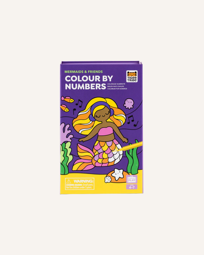 TIGERTRIBE - COLOUR BY NUMBERS - MERMAIDS & FRIENDS