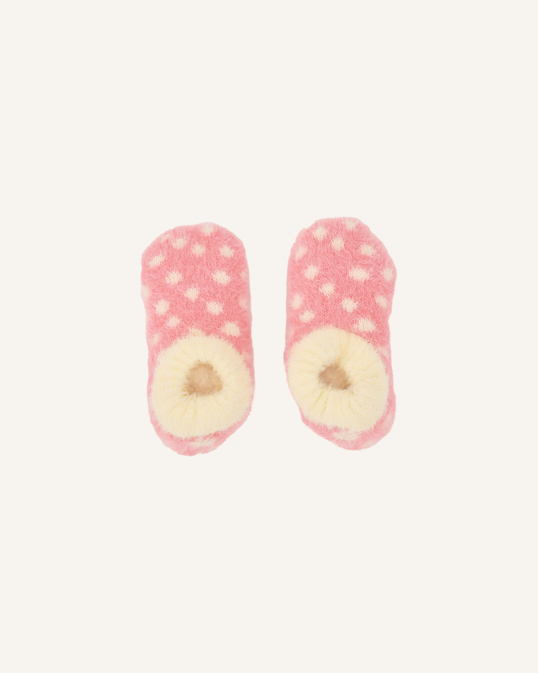 ANNABEL TRENDS - KIDS FUZZY BOOTIES - PINK SPOT