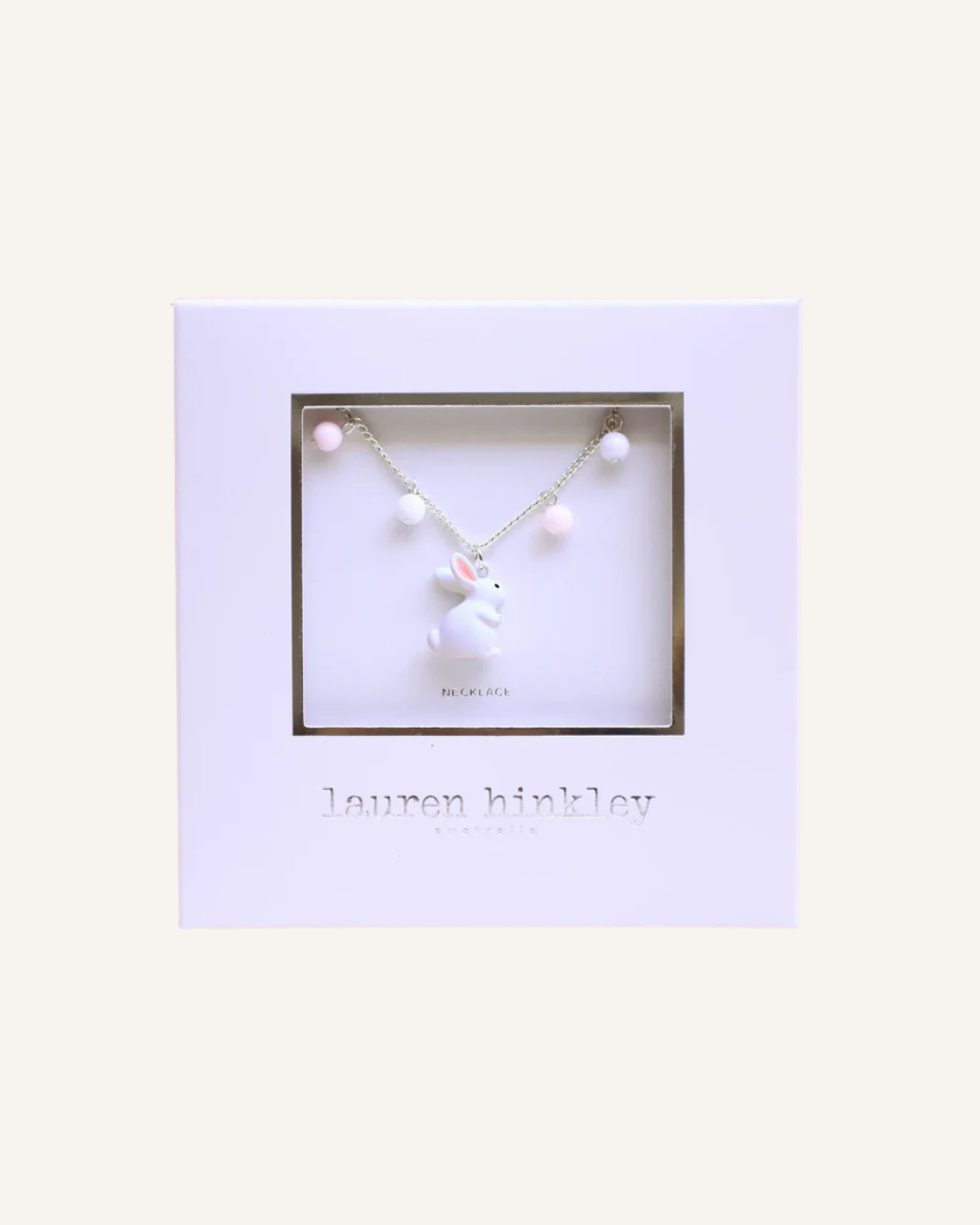 LAUREN HINKLEY EASTER - MIA THE BUNNY NECKLACE