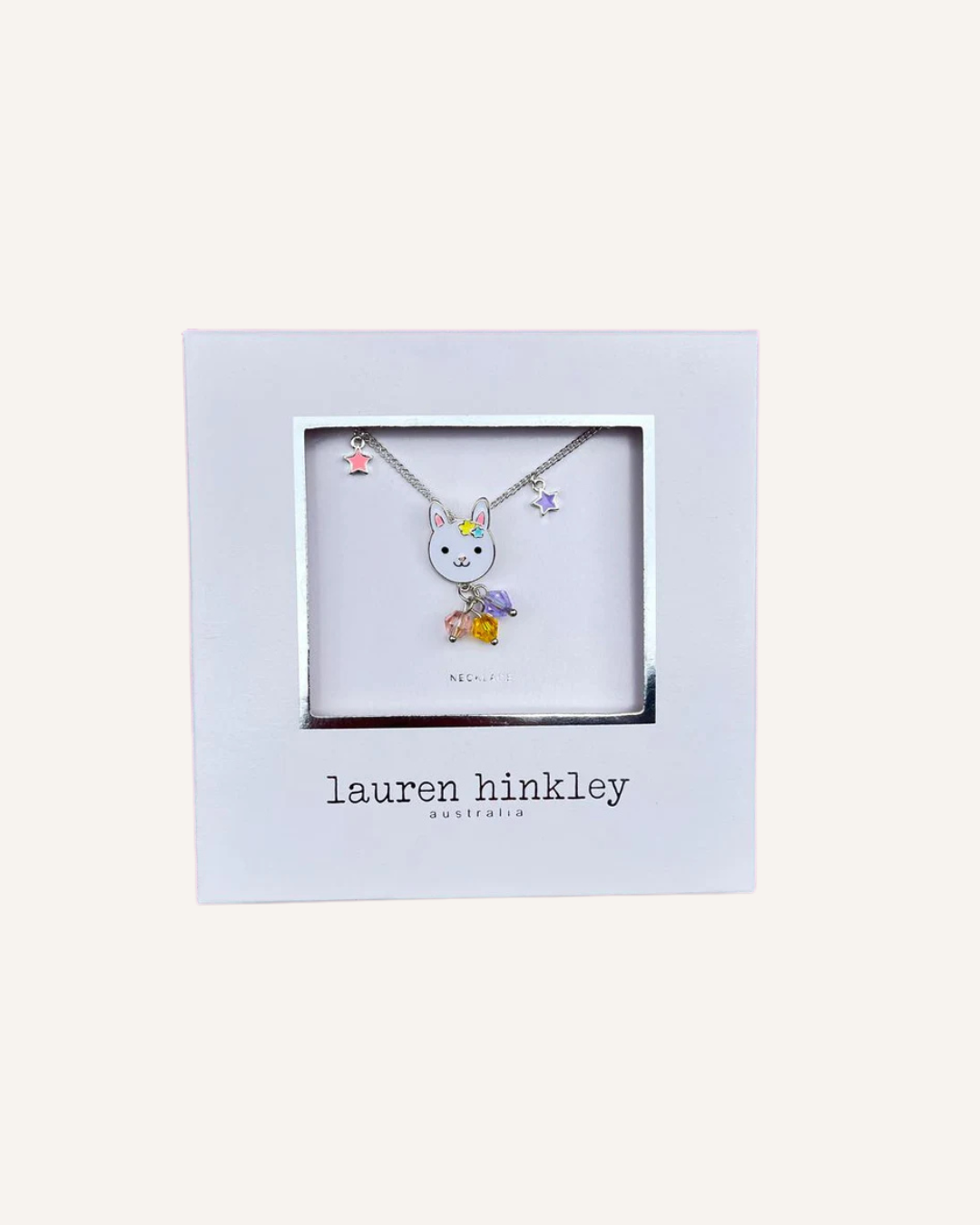 LAUREN HINKLEY EASTER - TEA PARTY BUNNY NECKLACE