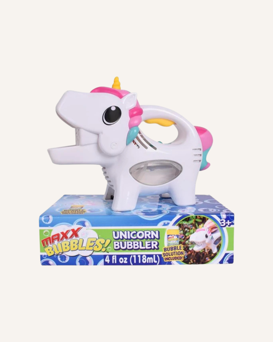 MAXX BUBBLES - UNICORN BUBBLER