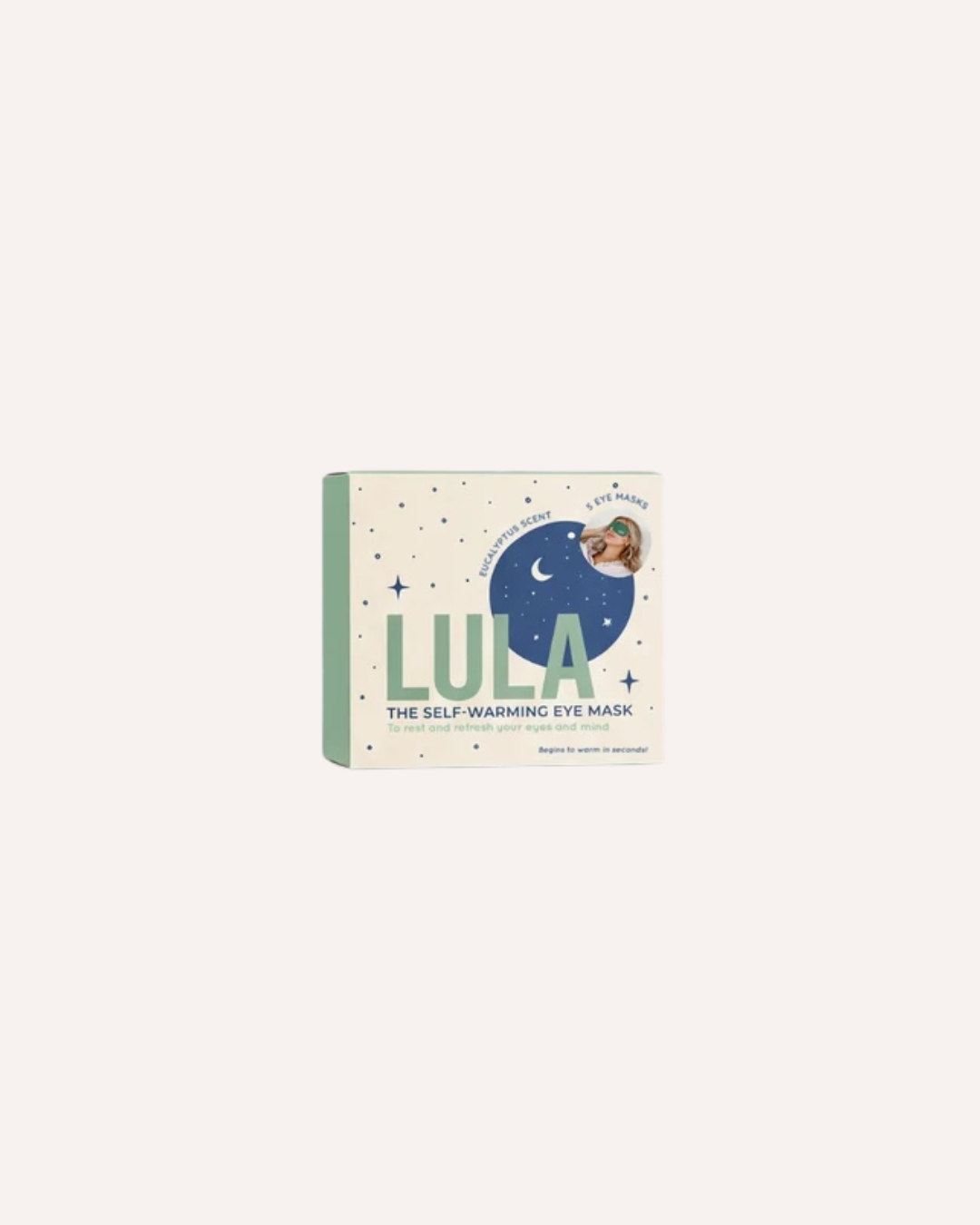 LULA SELF WARMING EYE MASK - EUCALYPTUS
