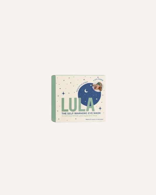 LULA SELF WARMING EYE MASK - EUCALYPTUS