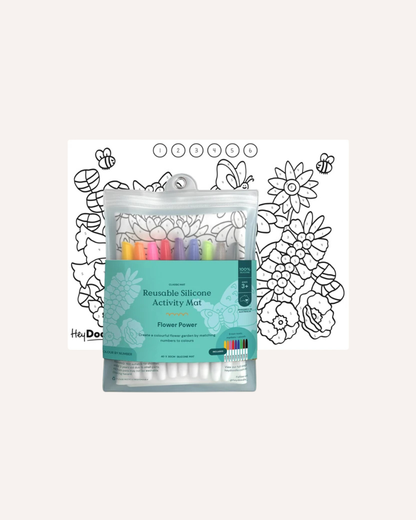 HEY DOODLE - CLASSIC MAT - FLOWER POWER