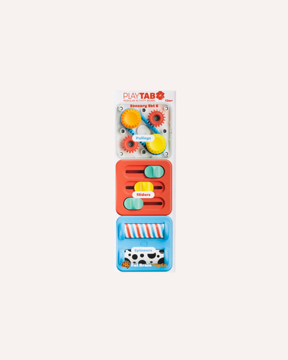 FAT BRAIN TOYS - PLAYTAB - SENSORY SET 6