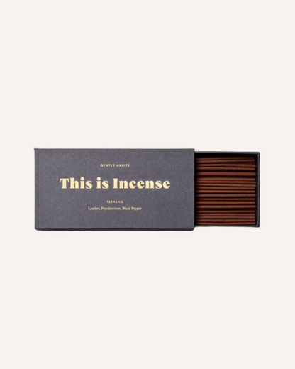 GENTLE HABITS - THIS IS INCENSE - TASMANIA