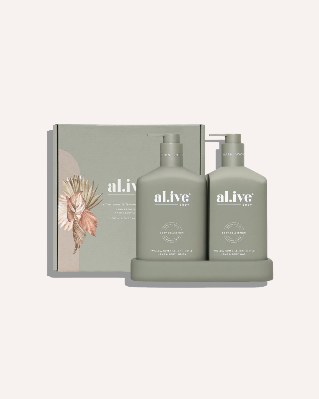 AL.IVE WASH & LOTION DUO - WILLOW GUM & LEMON MYRTLE