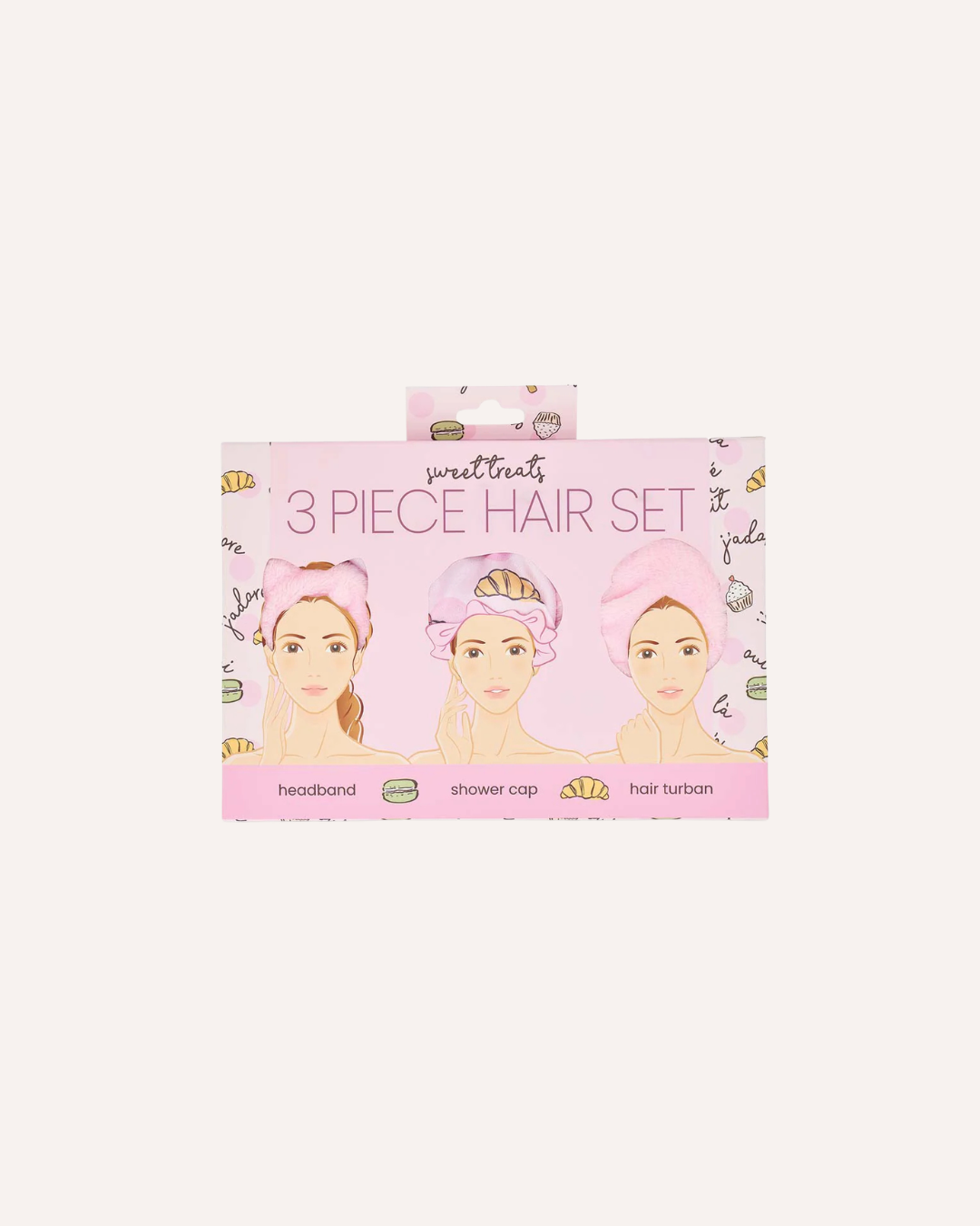 ANNABEL TRENDS - 3 PIECE HAIR SET - SWEET TREATS