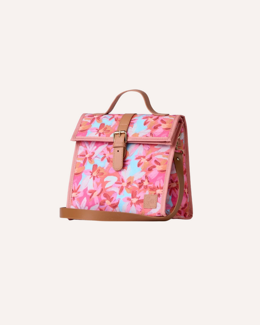 THE SOMEWHERE CO - LUNCH SATCHEL - FLOR DEL SOL