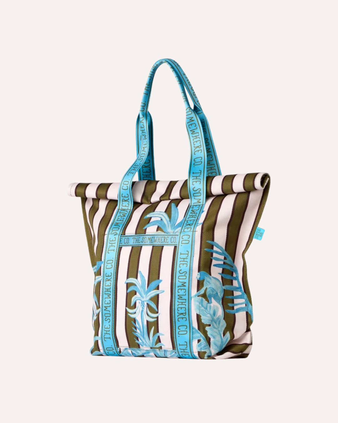 THE SOMEWHERE CO - BEACH BAG - TROPICALIA