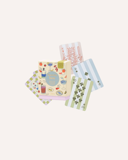 HERE'S HOW - COCKTAIL PLAYING CARDS