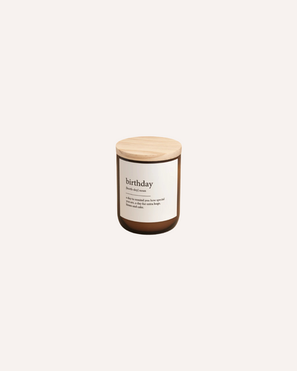 COMMONFOLK - CANDLE 260G - BIRTHDAY