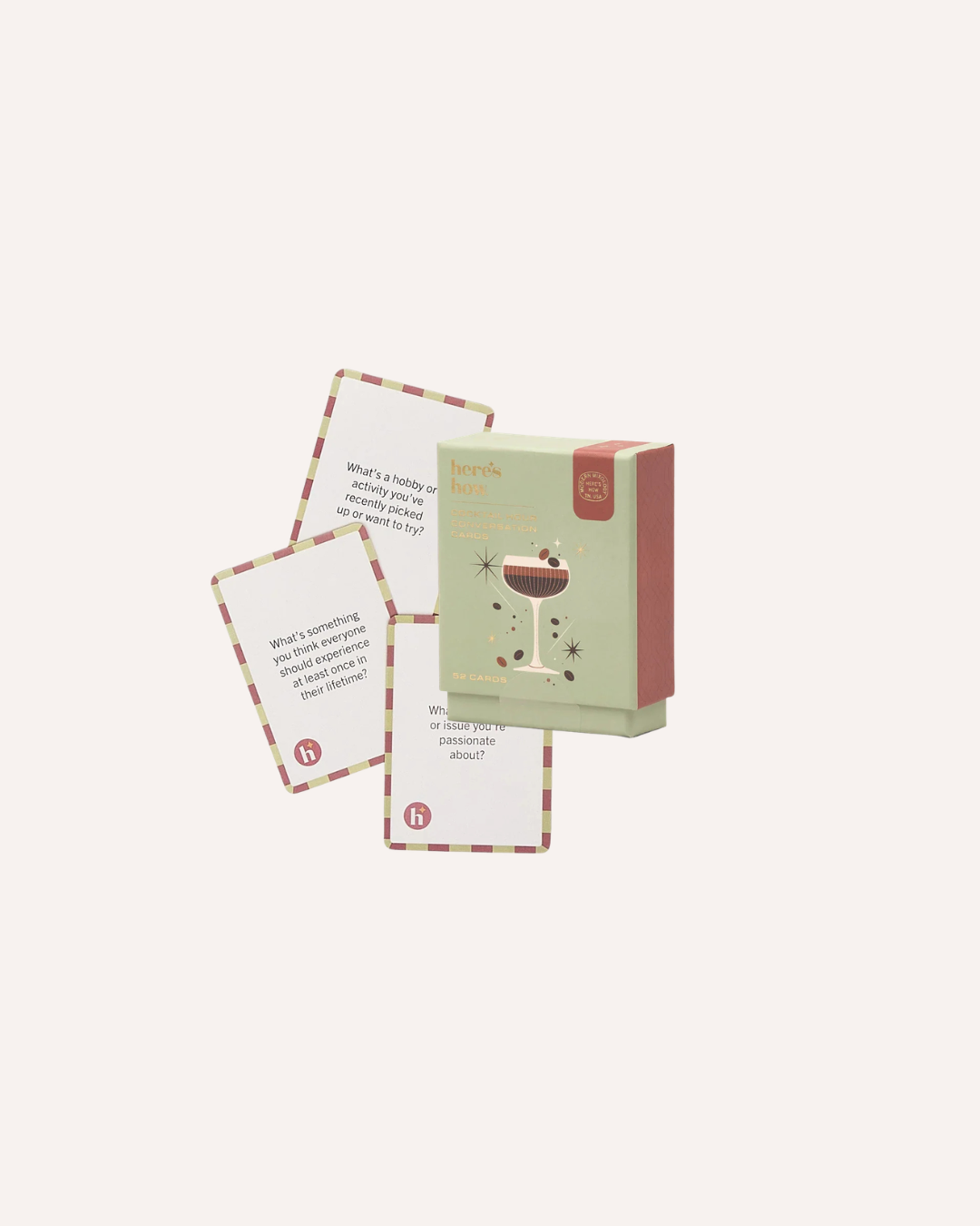 HERE'S HOW - COCKTAIL HOUR CONVERSATION CARDS