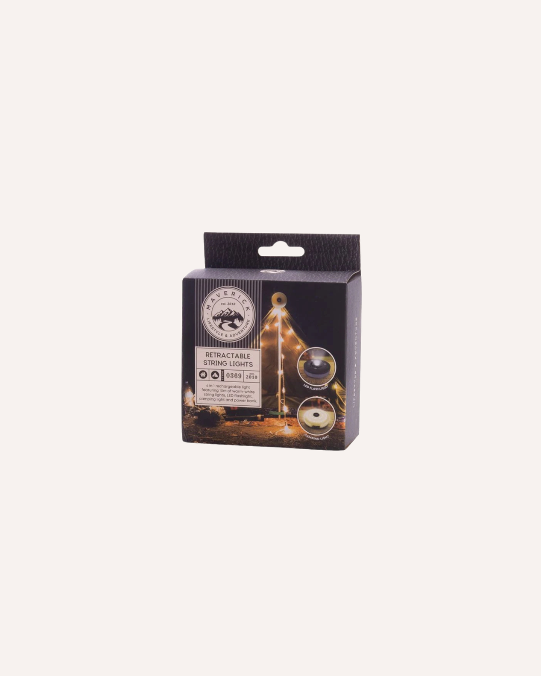 MAVERICK - RETRACTABLE STRING LIGHTS