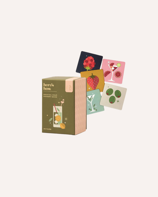 HERE'S HOW - COCKTAIL HOUR MEMORY GAME