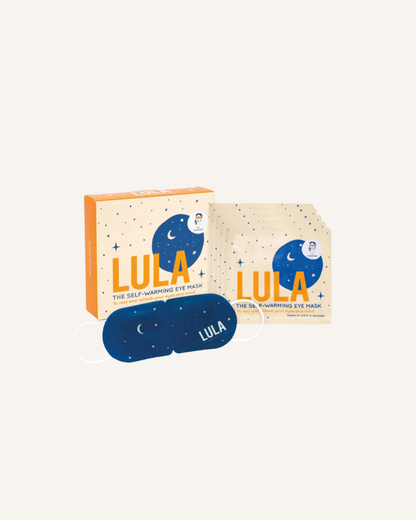 LULA SELF WARMING EYE MASK - UNSCENTED