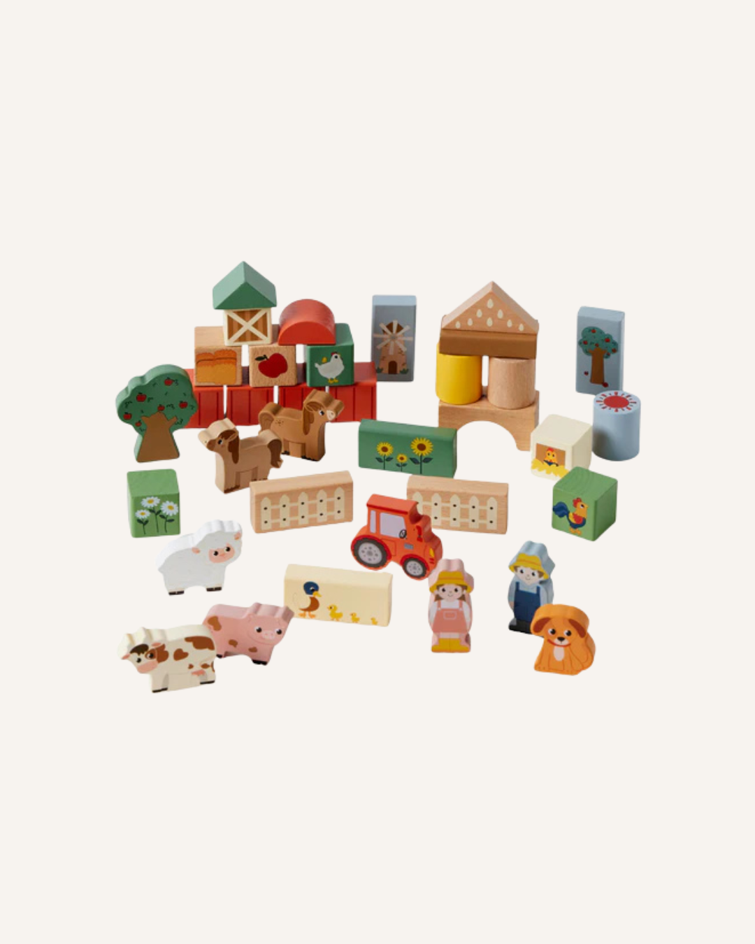 ZOOKABEE - FARM ANIMAL BLOCKS 36 PCS
