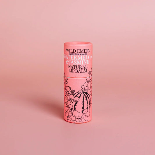 WILD EMERY NATURAL LIP BALM - WATERMELON & JASMINE