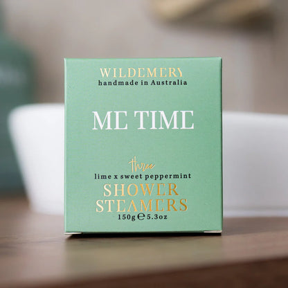 WILD EMERY SET OF 3 SHOWER STEAMERS - ME TIME