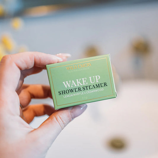 WILD EMERY SHOWER STEAMER - WAKE UP