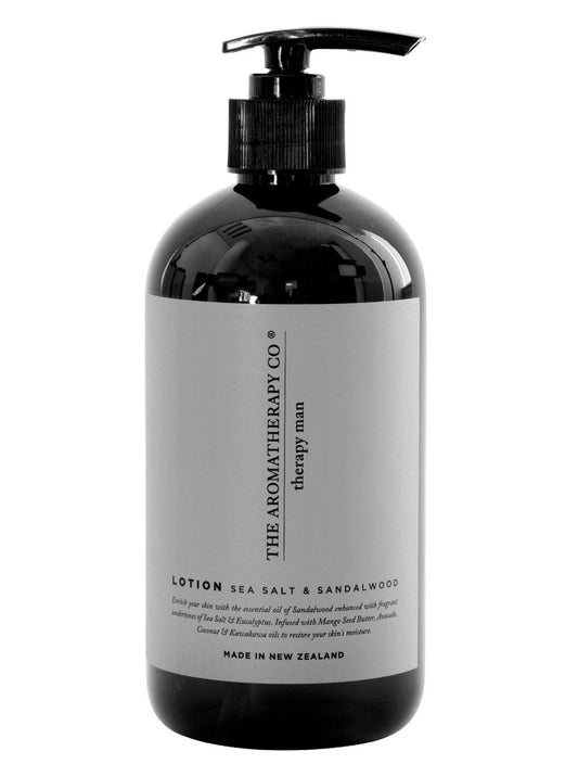 THE AROMATHERAPY CO - THERAPY MAN - HAND &amp; BODY LOTION - SANDALWOOD &amp; SEA SALT