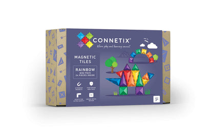 CONNETIX TILES - RAINBOW MINI PACK 24pc