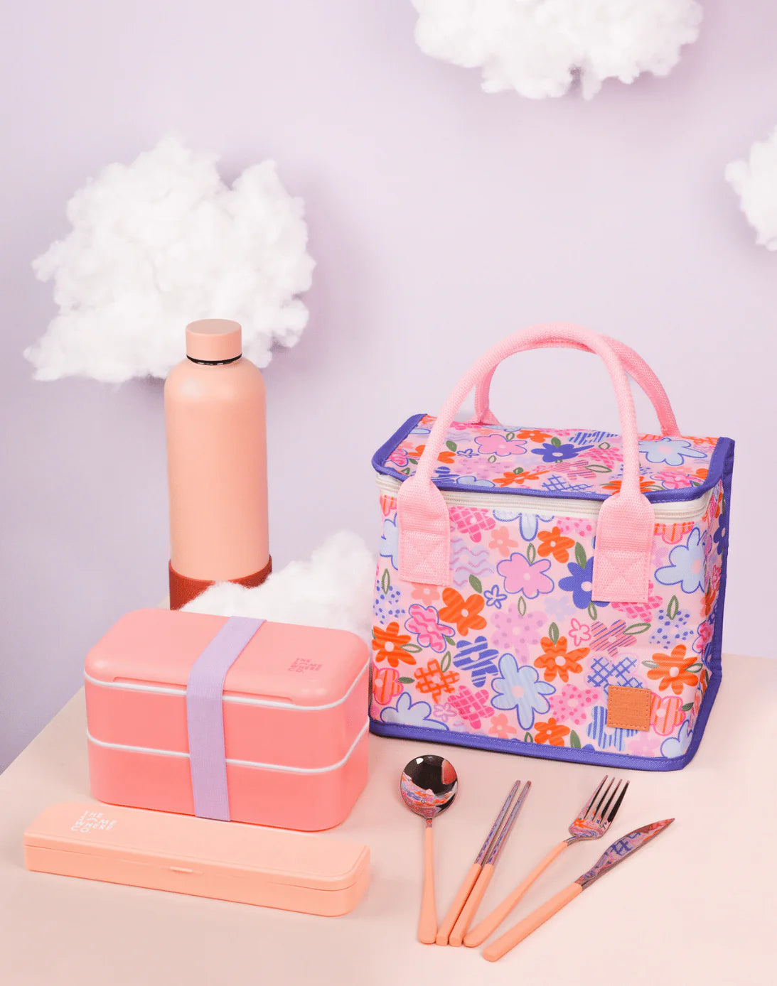 THE SOMEWHERE CO - LUNCH BAG - POSY PATCH