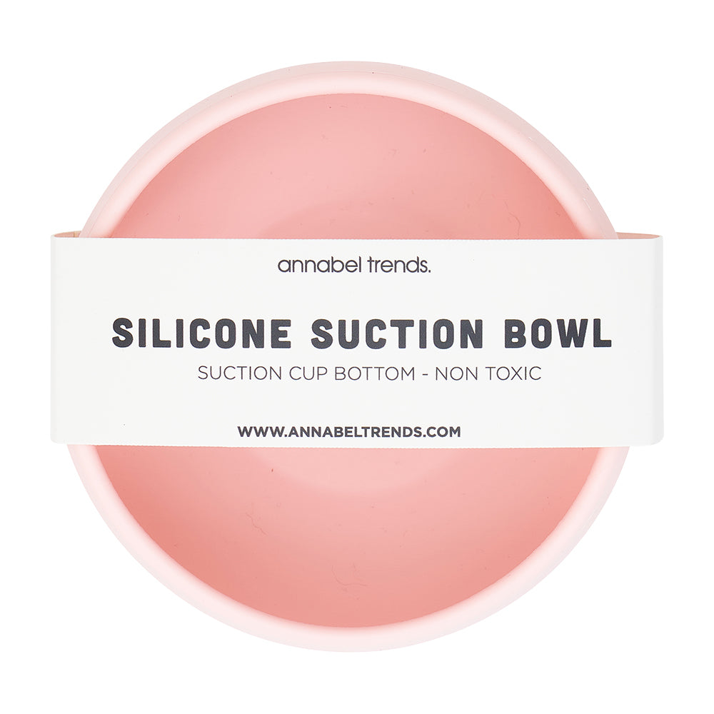 SILICONE SUCTION BOWL - ASSORTED COLOURS