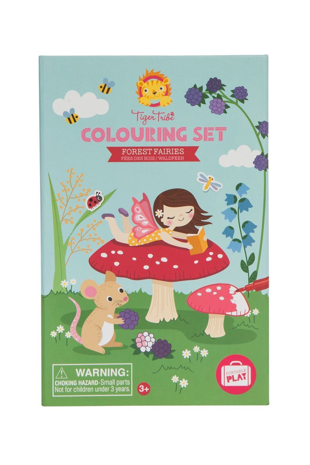 TIGERTRIBE - COLOURING SET - FOREST FAIRIES
