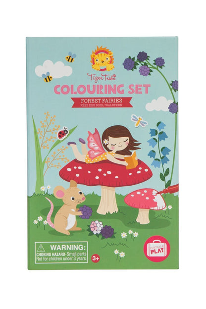 TIGERTRIBE - COLOURING SET - FOREST FAIRIES