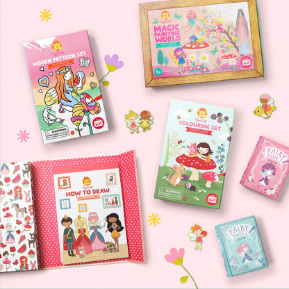 TIGERTRIBE - COLOURING SET - FOREST FAIRIES