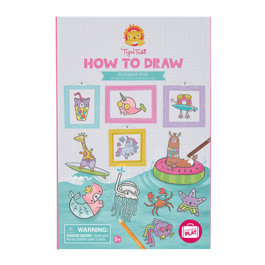 TIGERTRIBE HOW TO DRAW - SUMMER FUN