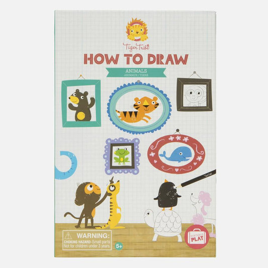 TIGERTRIBE HOW TO DRAW - ANIMALS