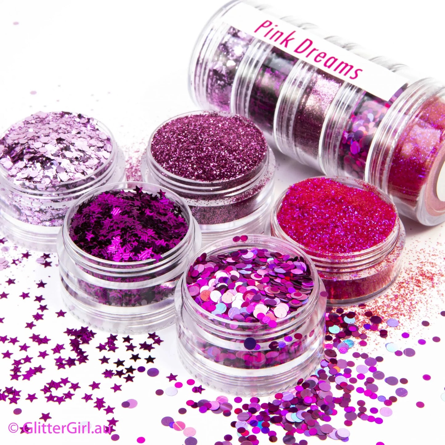 GLITTER GIRL - GLITTER COLLECTION  - PINK DREAMS