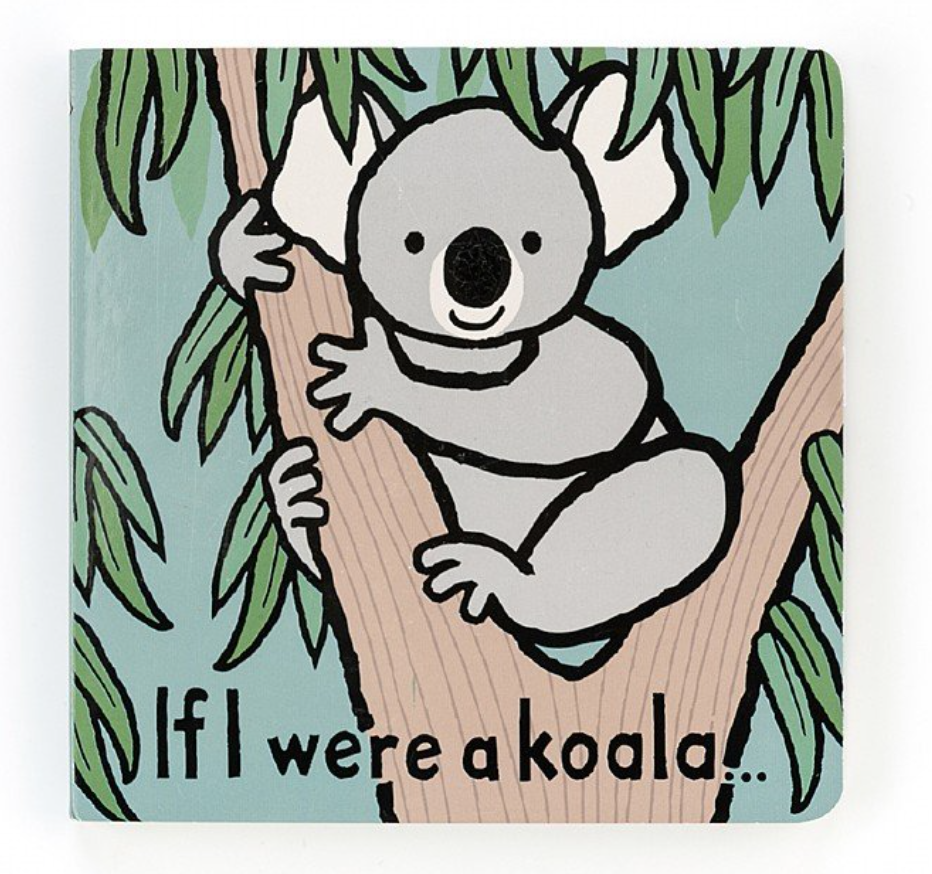 JELLYCAT SENSORY BOARD BOOK - IF I WERE A KOALA