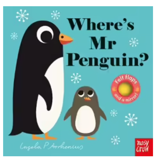 FELT FLAP BOOK - WHERE'S MR PENGUIN?