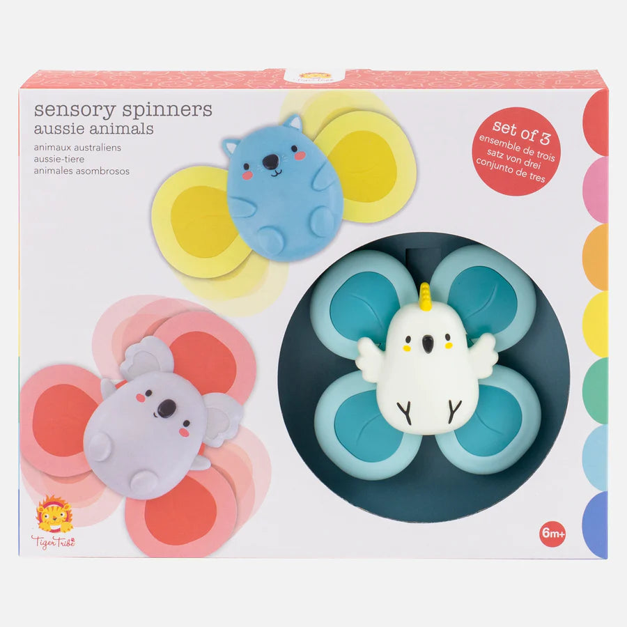 TIGERTRIBE TOY - SENSORY SPINNERS - AUSSIE ANIMALS